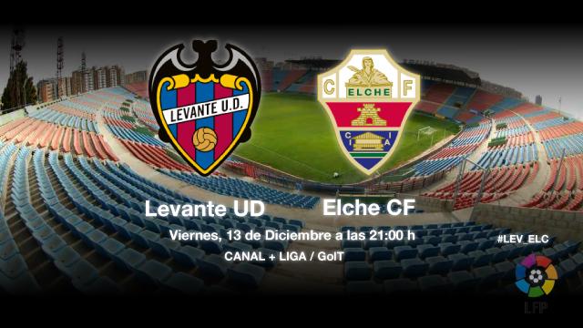 Estadísticas de elche c. f. contra levante ud