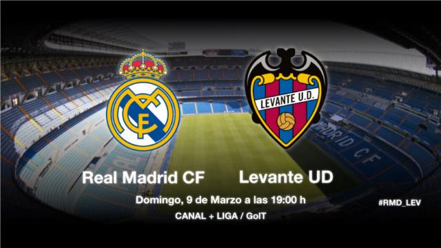 El Real Madrid defiende liderato ante el Levante | LaLiga