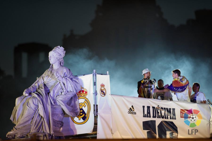 El Real Madrid celebra la Décima en el Santiago Bernabéu | LALIGA