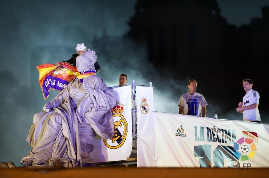 El Real Madrid celebra la Décima en el Santiago Bernabéu | LALIGA