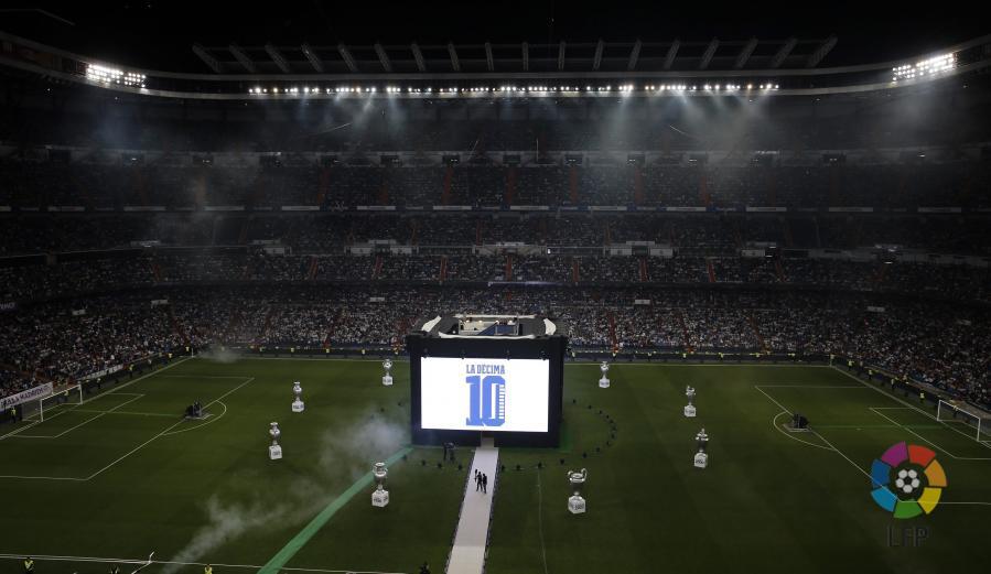 El Real Madrid celebra la Décima en el Santiago Bernabéu | LALIGA
