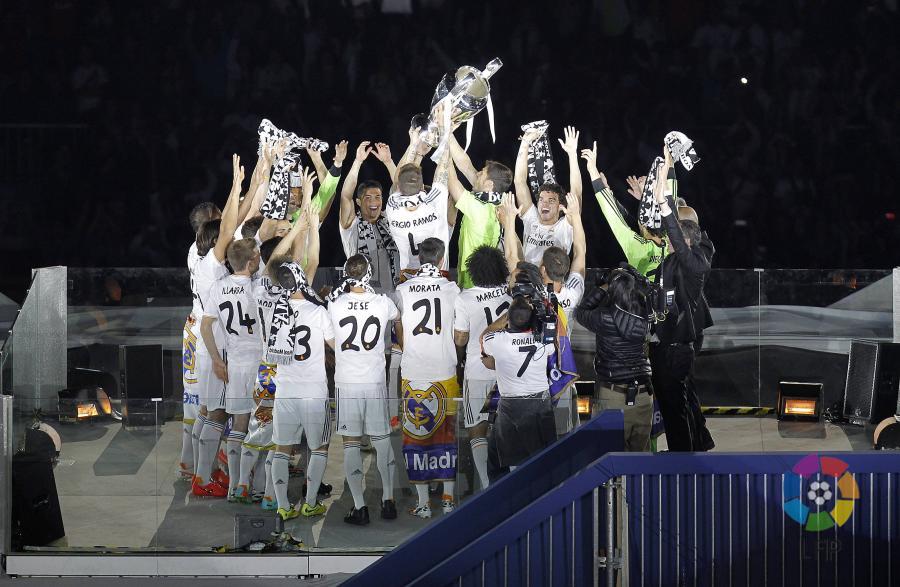 El Real Madrid celebra la Décima en el Santiago Bernabéu | LALIGA