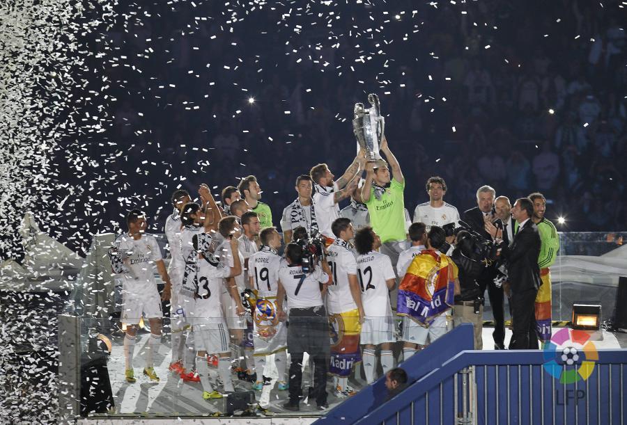 El Real Madrid celebra la Décima en el Santiago Bernabéu | LALIGA