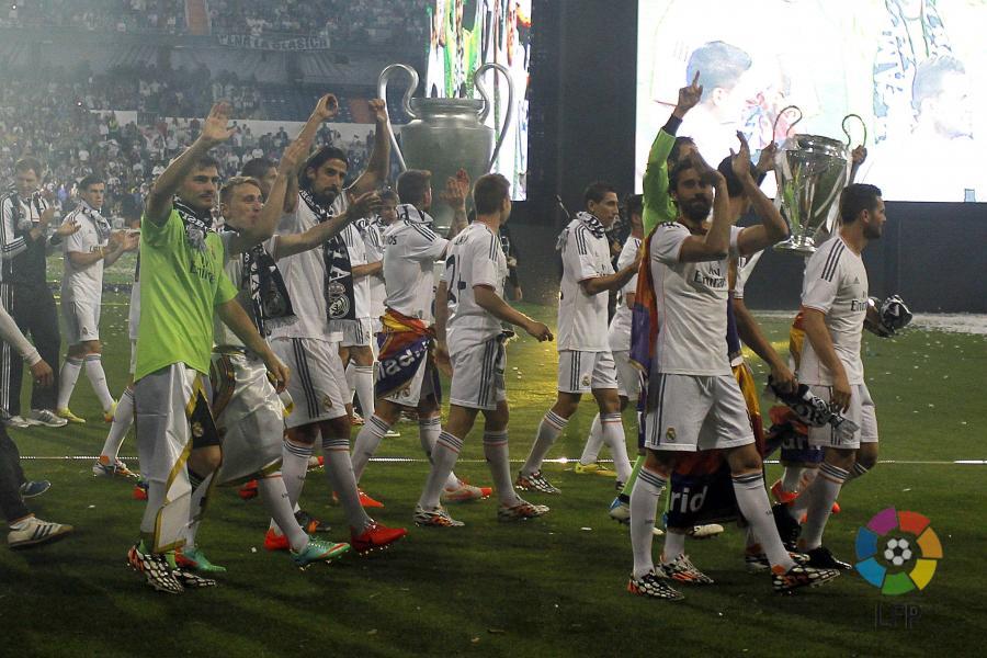 El Real Madrid celebra la Décima en el Santiago Bernabéu | LALIGA