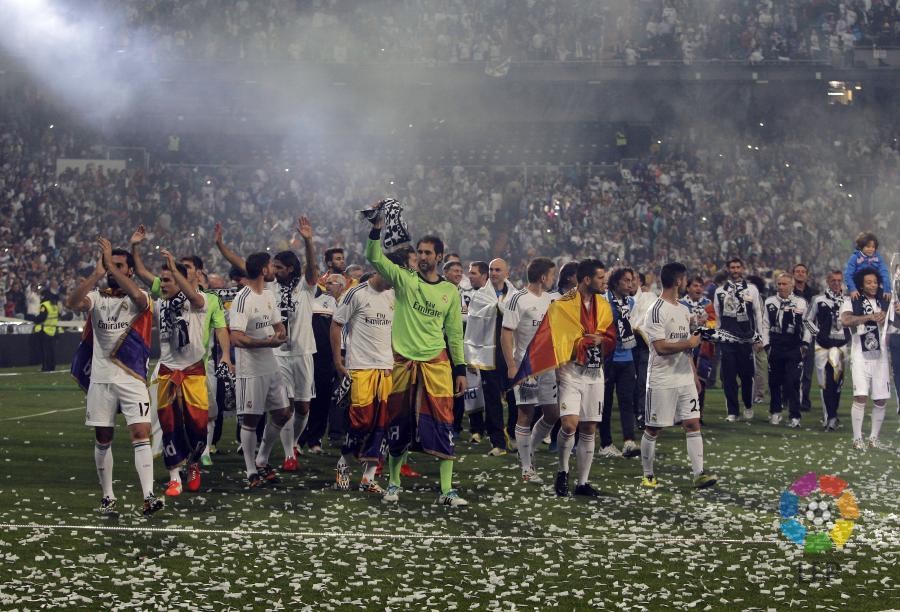 El Real Madrid celebra la Décima en el Santiago Bernabéu | LALIGA