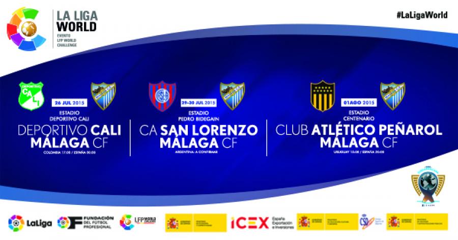 Malaga Club de Futbol will participate in the LFP World Challenge | LaLiga