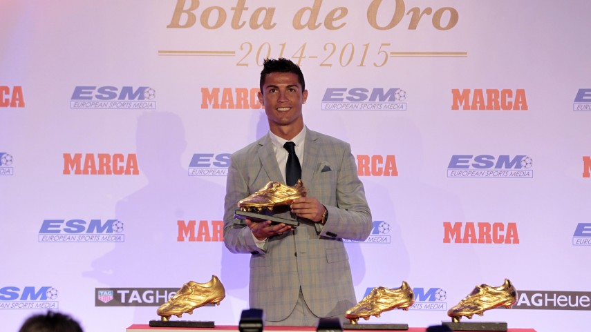 Velocidad supersónica Psicológico Accidental Cristiano Ronaldo recibe su cuarta Bota de Oro | LaLiga