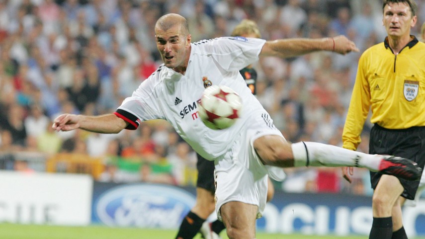 Zidane's best moment vs Brazil was in the first minute. Was he