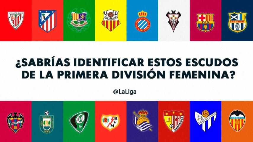 identificar estos escudos de División Femenina? | LALIGA