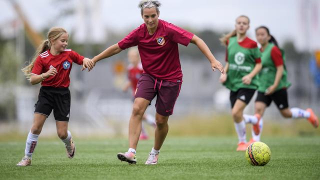 Atletico Madrid thrill youngsters at LaLiga Women event ...