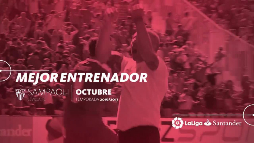 Jorge Sampaoli valora el premio a Mejor Entrenador de LaLiga Santander en octubre