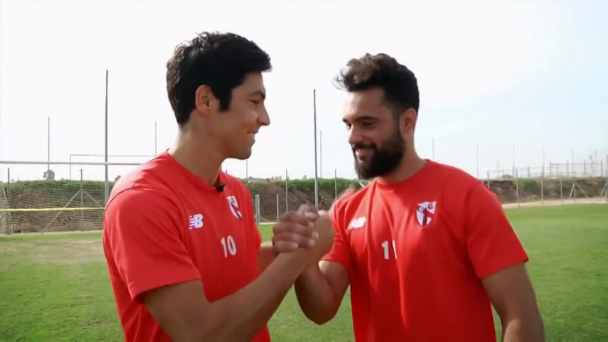 Ivi y Borja Lasso se desafían en el 'Reto de los diez balones'