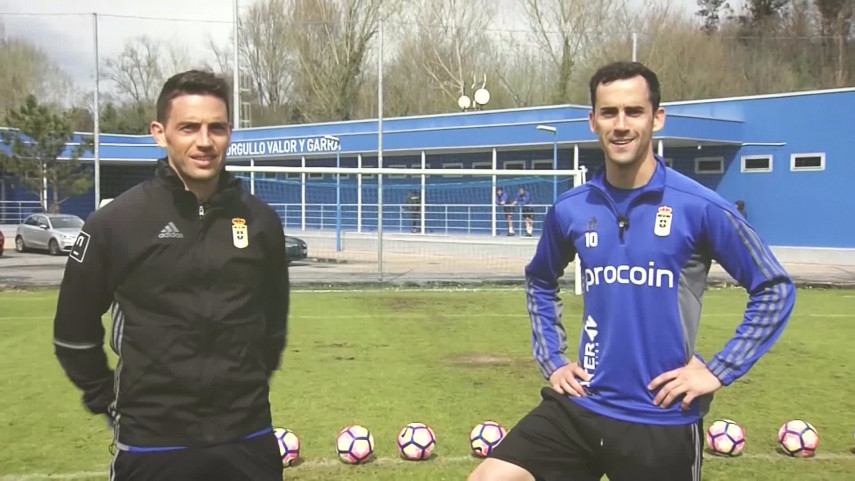 David Rocha y Miguel Linares se desafían en el 'Reto de los diez balones'