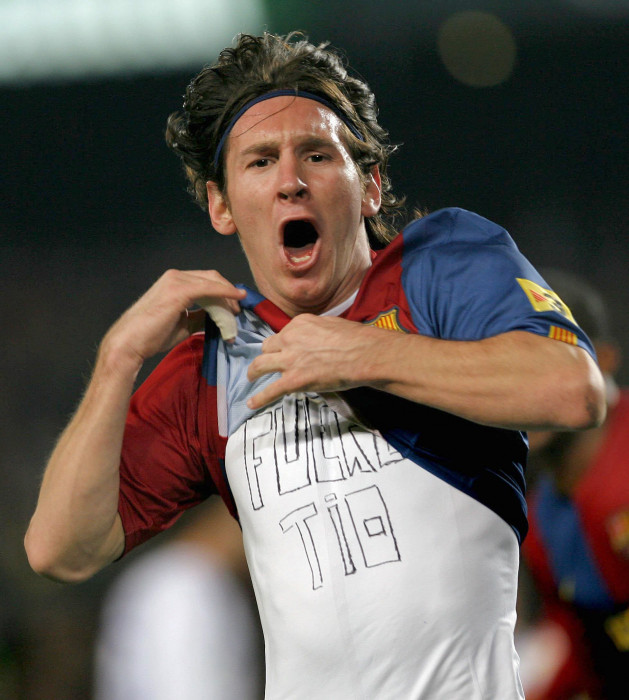 In pictures: Messi's LaLiga Santander career.