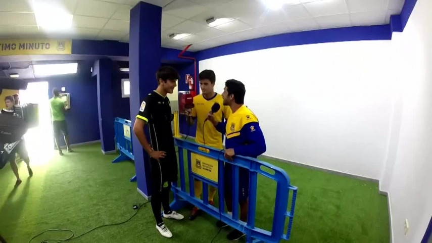 Jonathan Pereira y Álvaro Peña se meten en la piel de los periodistas