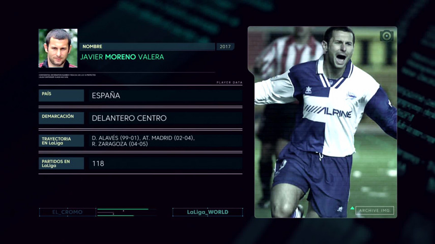 Javi Moreno, un delantero único