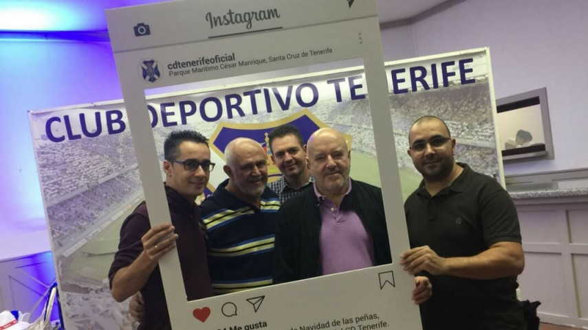 Las peñas del CD Tenerife mantienen un encuentro con el presidente del club  | LaLiga