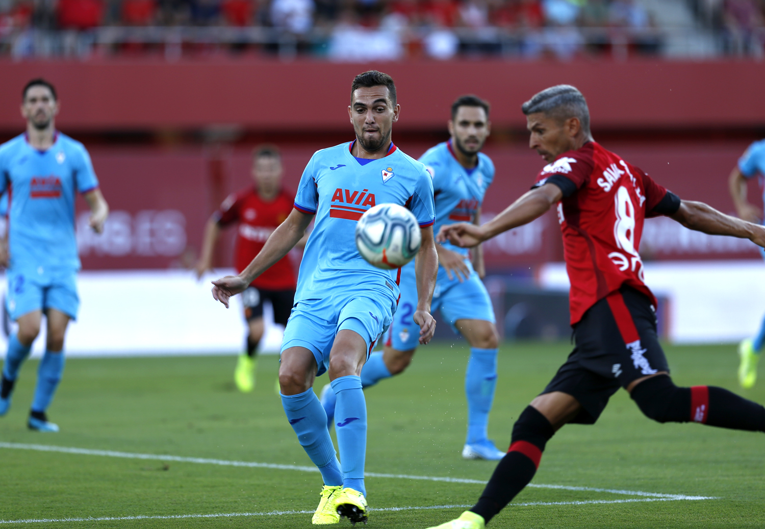 Salva Sevilla, ante el Eibar (Foto: LaLiga).