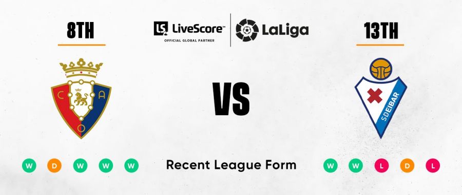 Osasuna-Eibar-Livescore Osasuna-Eibar-Livescore