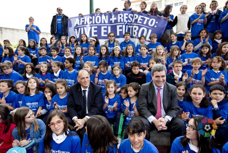 Los niños se unen a la campaña 'Afición + Respeto = Vive el Fútbol'