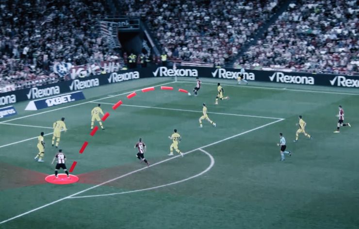 Three games, three assists for Ander Capa