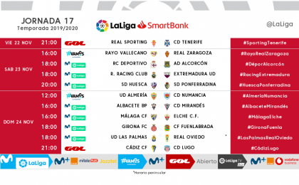 Minuto y resultado liga santander