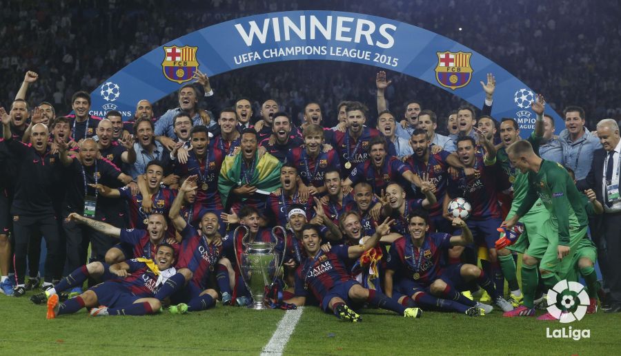 FC Barcelona win their fifth Champions |