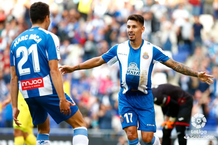 El gol de Hernán Pérez al Villarreal, desde detrás de la portería