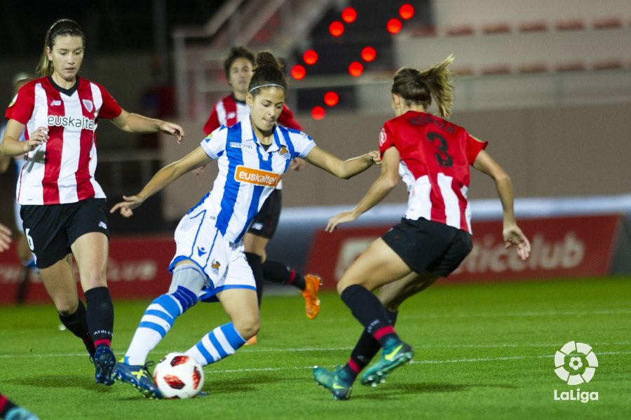 Alineaciones de athletic club femenino contra real sociedad