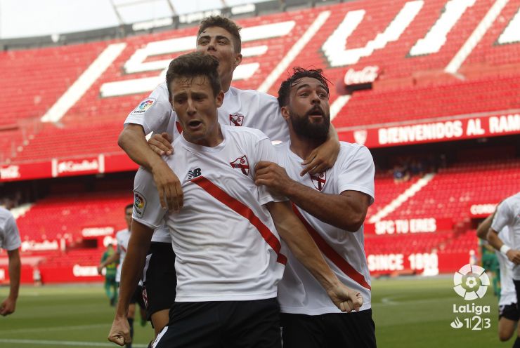 Marc Gual, el talento del Sevilla Atlético esta temporada
