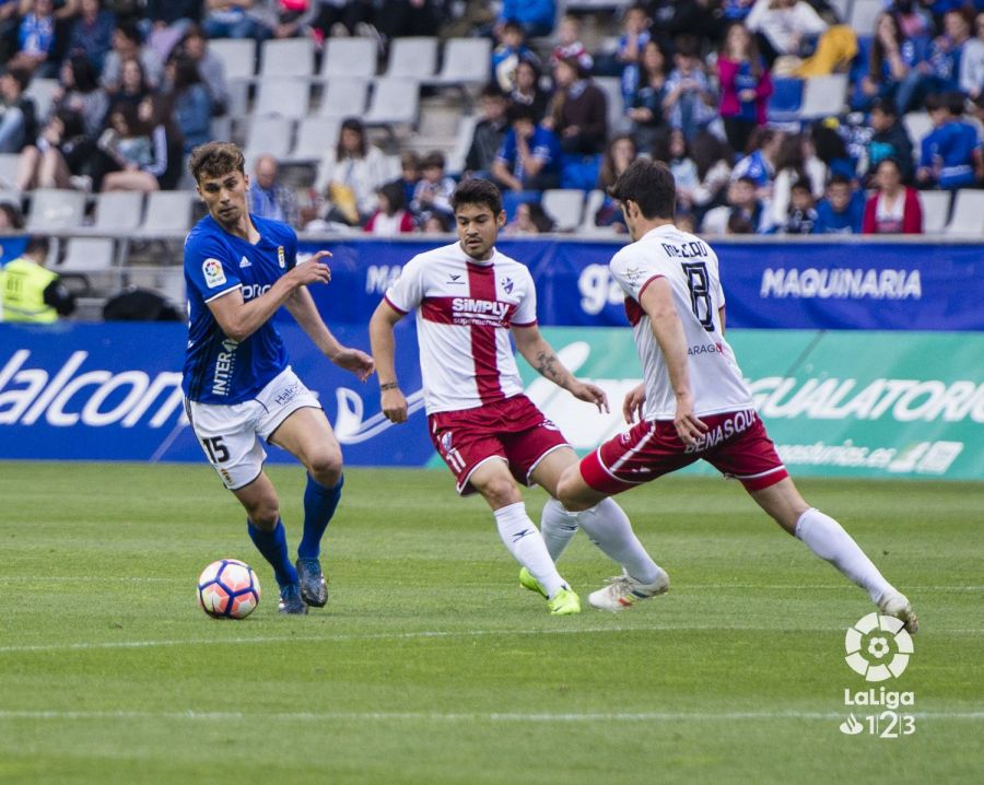 El Real Oviedo Huesca, en imágenes LaLiga