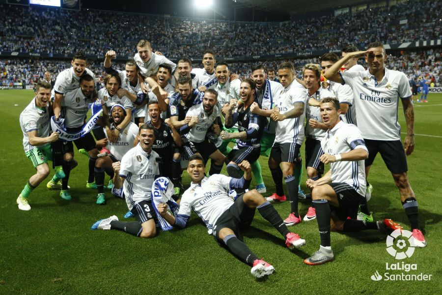 Real Madrid Crowned 2016 17 Laliga Santander Champions Liga De