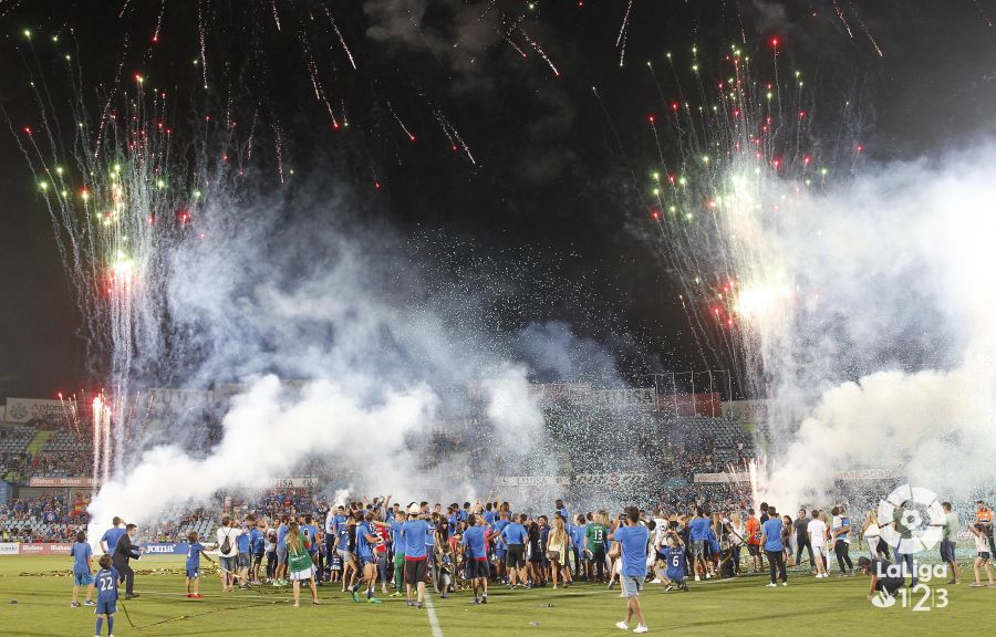 Así celebró el Getafe su ascenso a LaLiga Santander | LaLiga