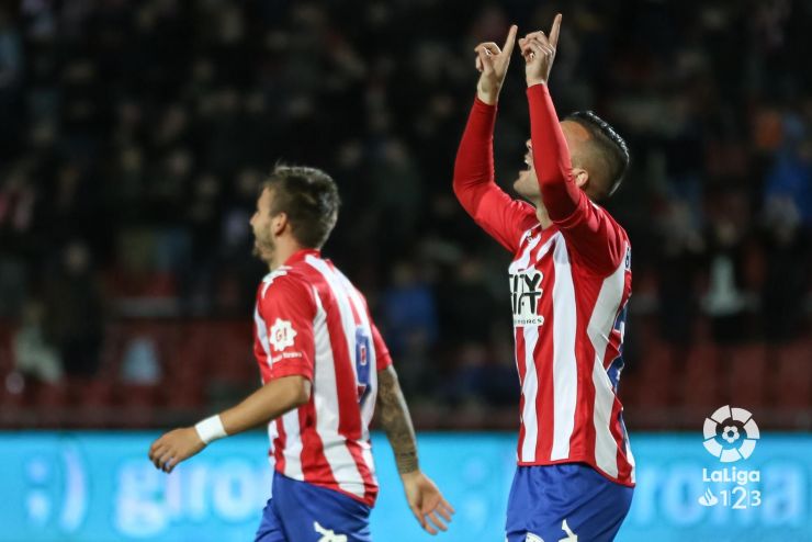 Una campaña de goles espectaculares para Borja García en el Girona