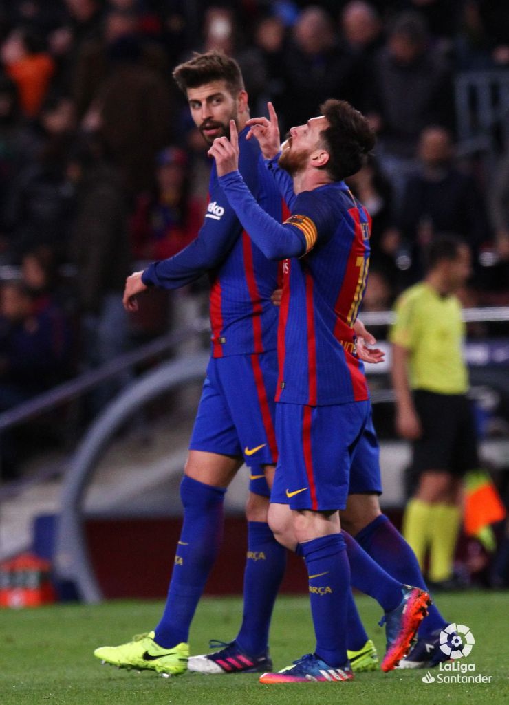 ¿Cómo se ve desde el aire el primer gol de Messi ante el Celta?