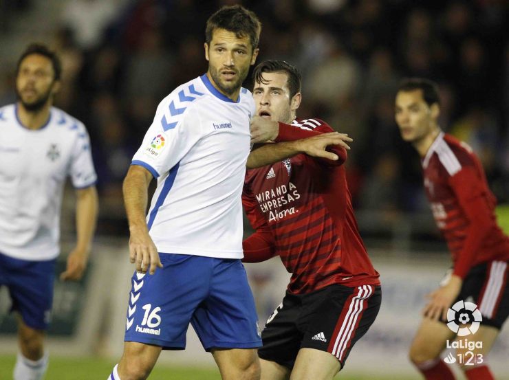 Tenerife y Mirandés firman las tablas