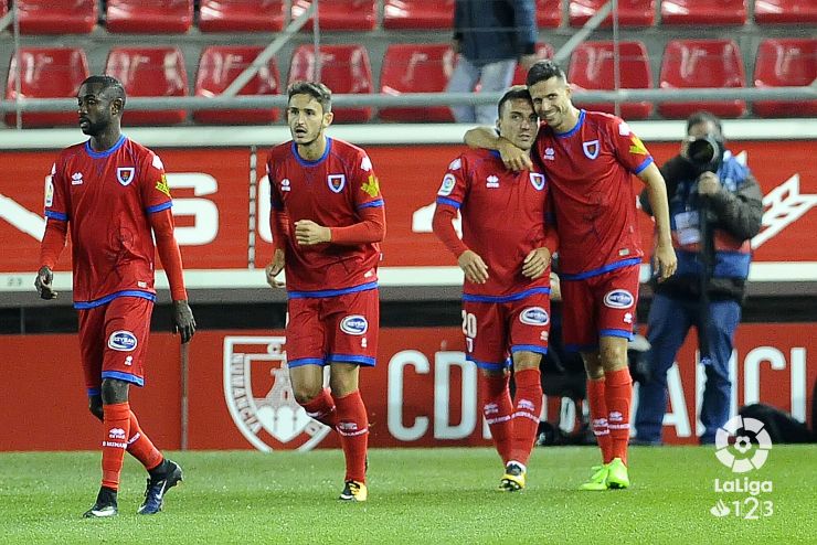 El Numancia se agarra al tren de cabeza