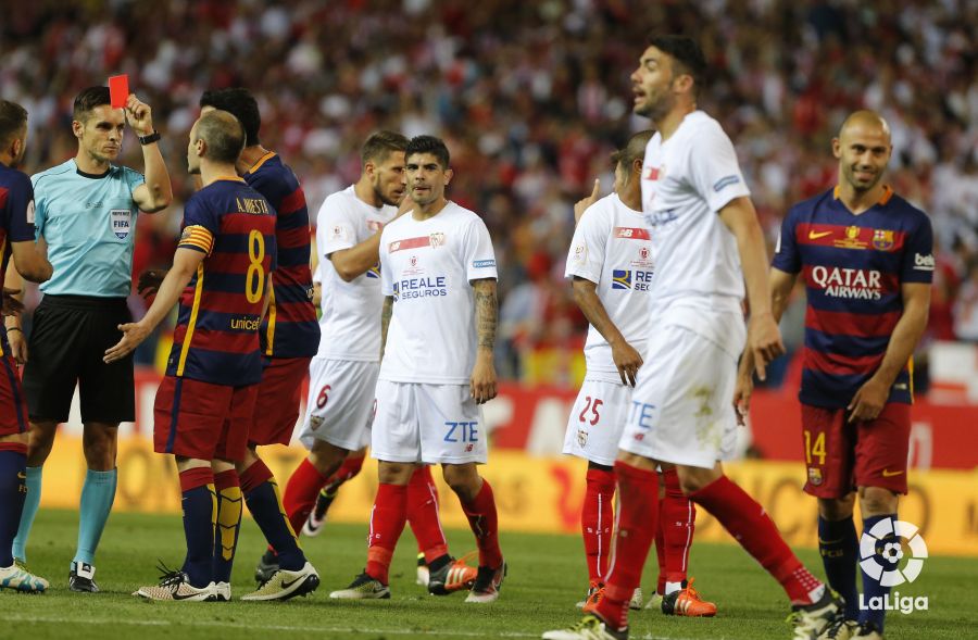 The Copa del Rey final between FC Barcelona & Sevilla FC in pictures