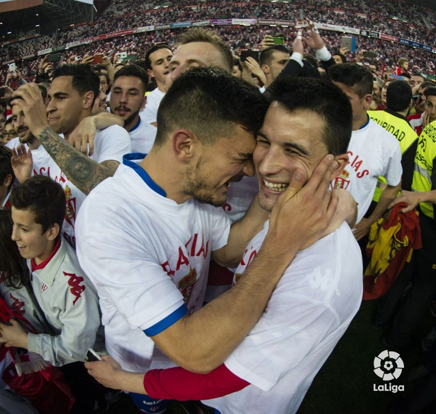 Así celebró la permanencia el Sporting | LALIGA