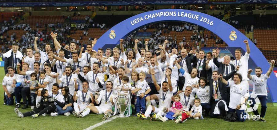 El Real Madrid celebra el título de campeón de Europa | LaLiga
