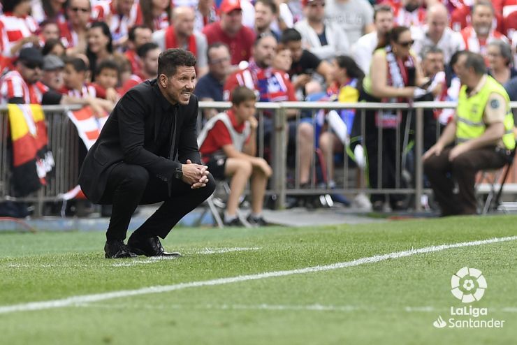 Diego Simeone: "Los atléticos se van a enamorar del Wanda Metropolitano"