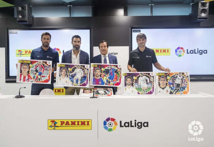 Panini y presentan colección oficial LaLiga Santander 2018/2019 | LALIGA
