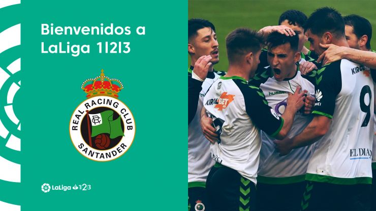 Real Racing Club Santander return to LaLiga 1l2l3