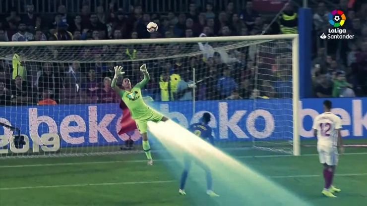 Ter Stegen, un portero de ciencia ficción