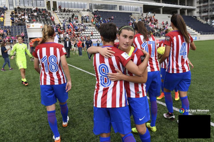 El Club Atlético de Madrid golea al Linköpings FC en LaLiga Women