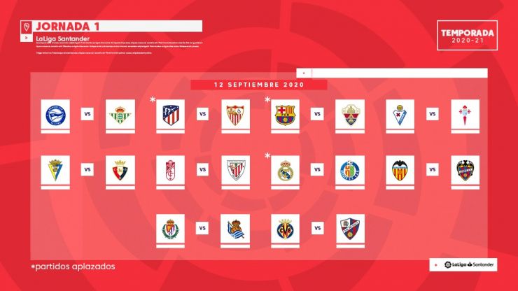 deuda ven Intacto El calendario oficial de LaLiga Santander 2020/21, a un clic | LaLiga