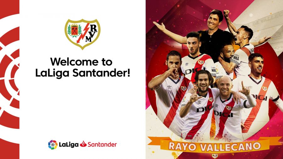 LaLiga - Rayo Vallecano ARE BACK TO #LaLigaSantander! ❤