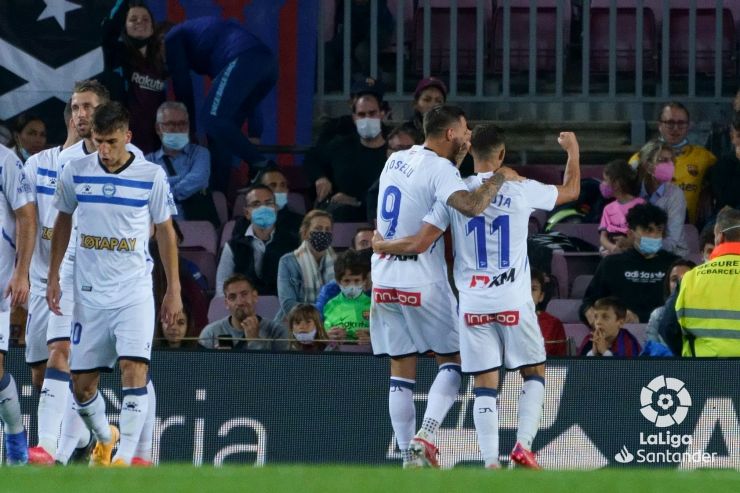 Revive el golazo de Luis Rioja en el Camp Nou