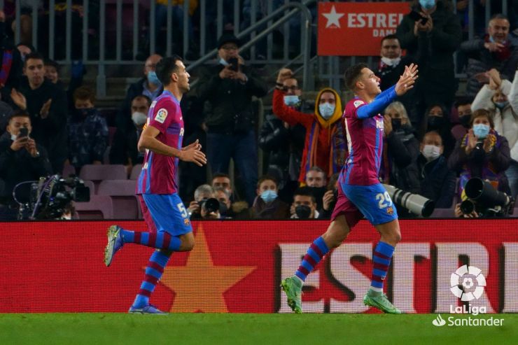 El estreno goleador de Jutglá con el FC Barcelona
