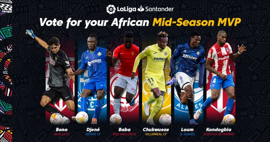 LaLiga Santander launches Mid-Season African MVP Award for top performing  African stars in first half of LaLiga season | LaLiga